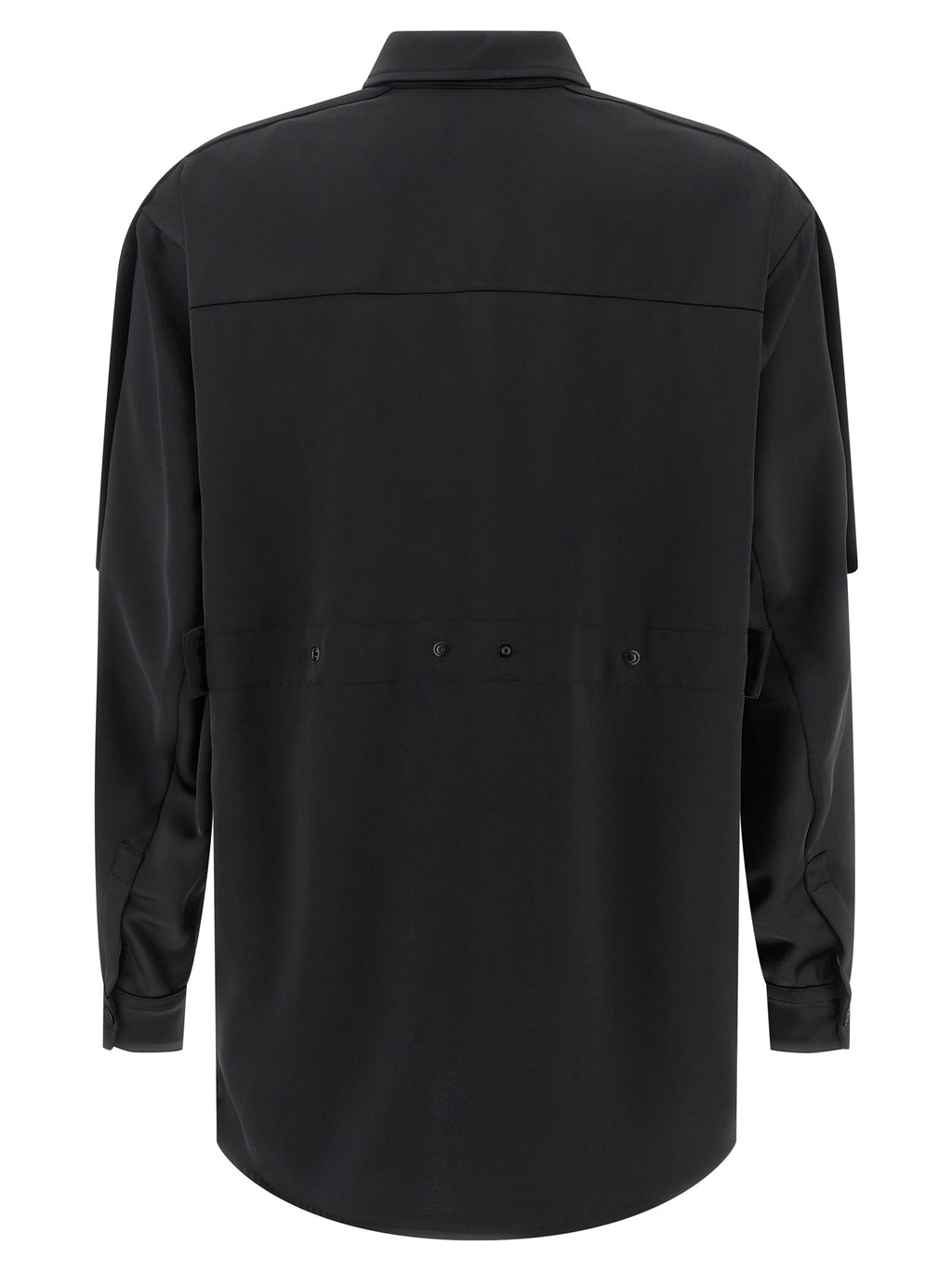Black Polyester Blouse