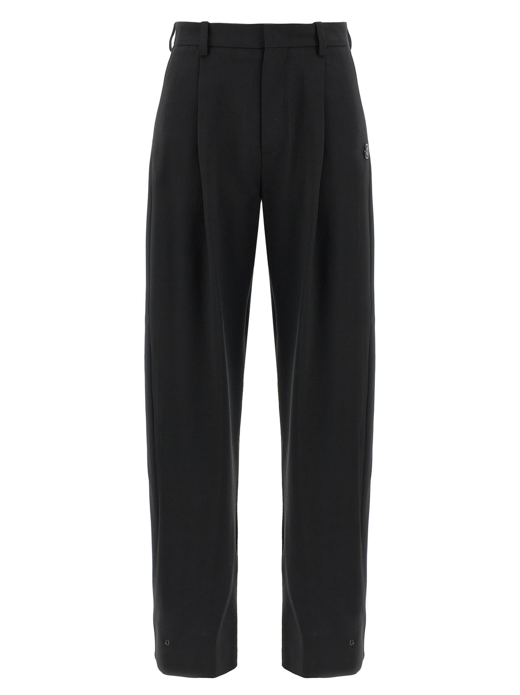 Black Polyester Dress Pants