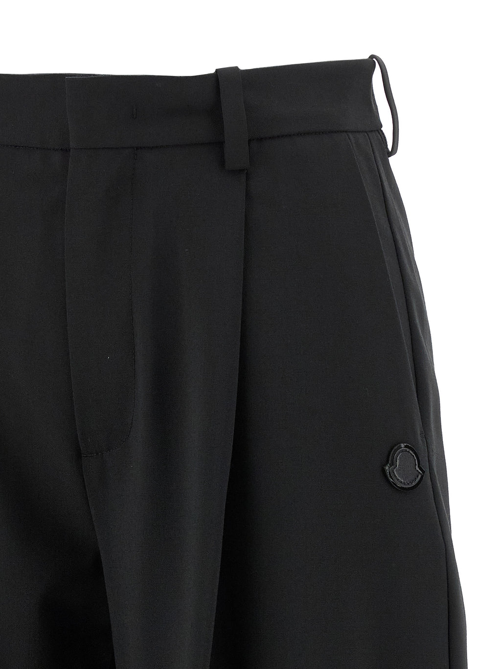 Black Polyester Dress Pants