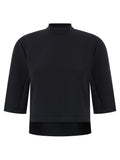 Black Polyester Top