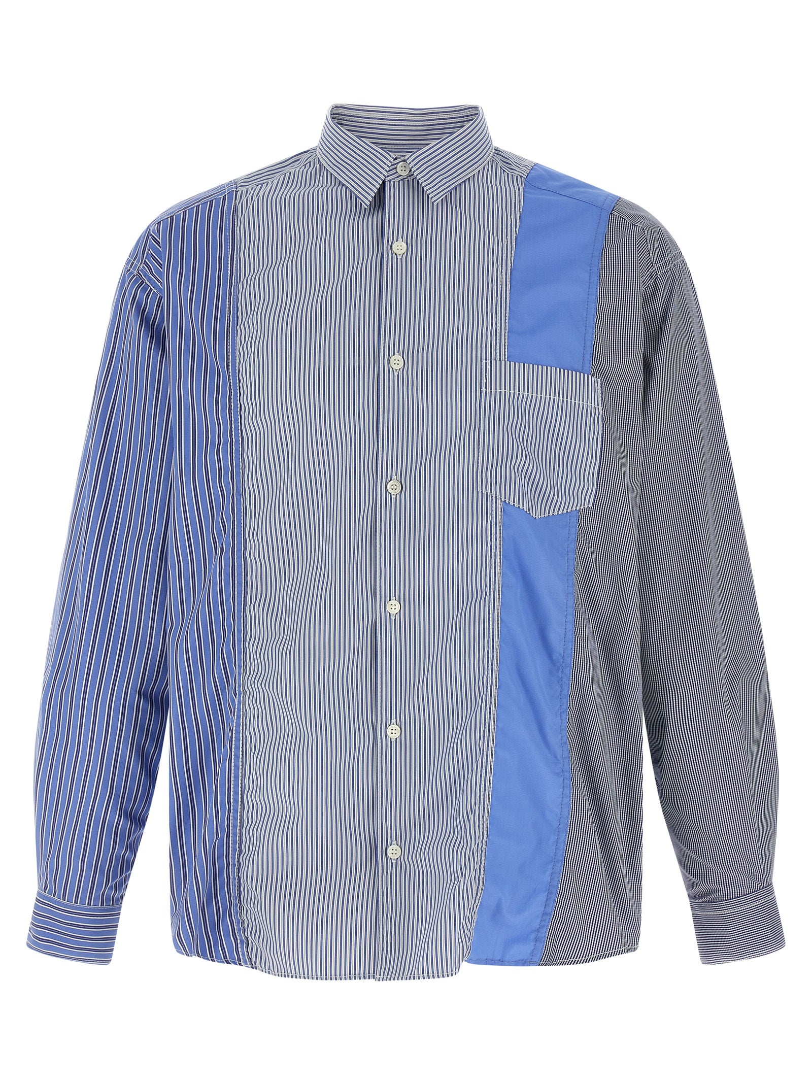 Blue Cotton Blouse