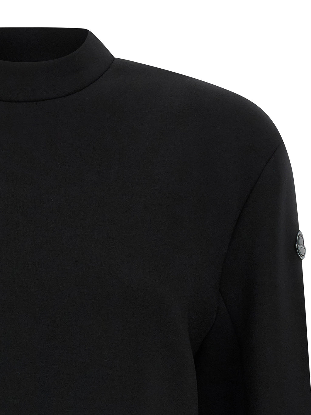 Black Viscose Sweatshirt