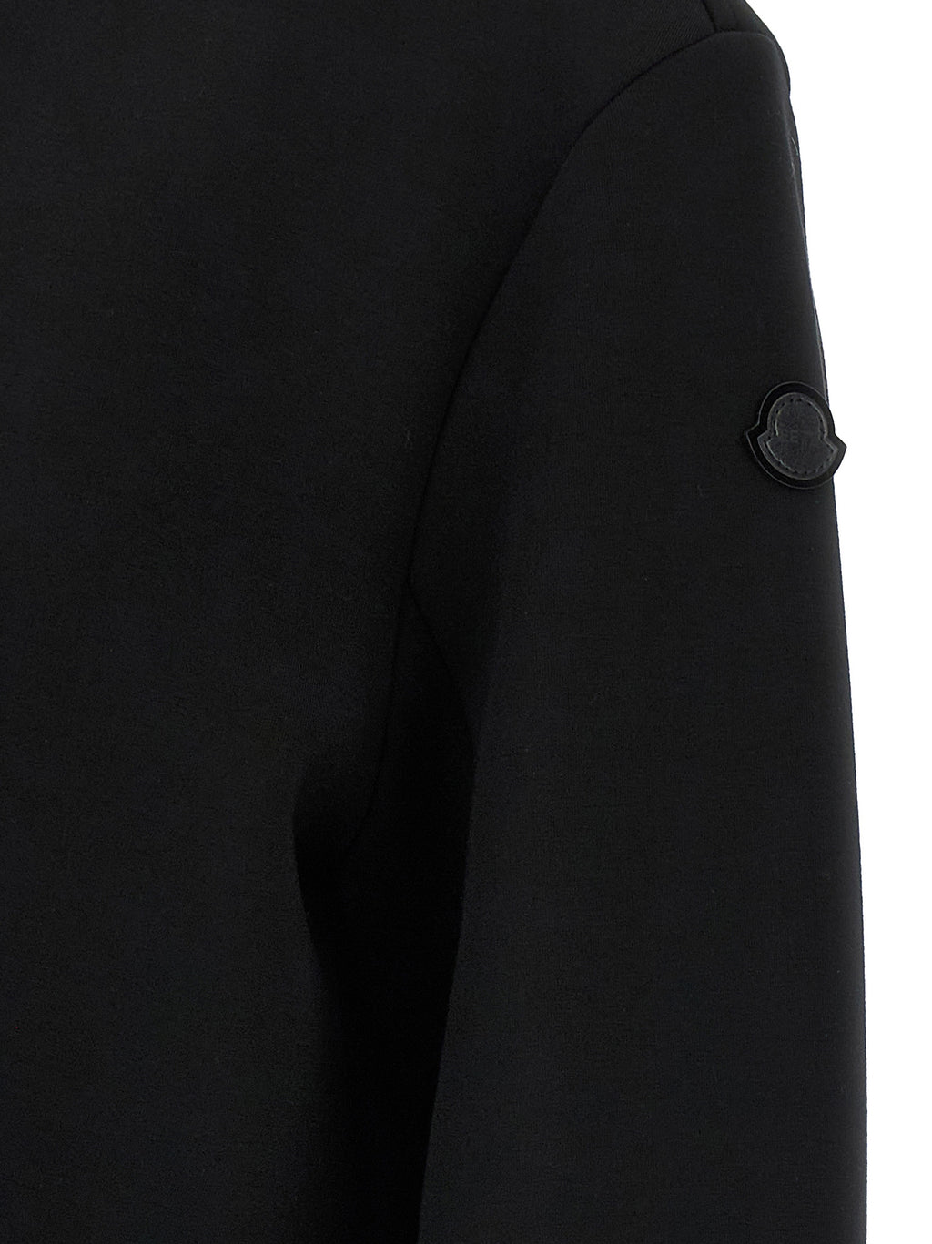 Black Viscose Sweatshirt