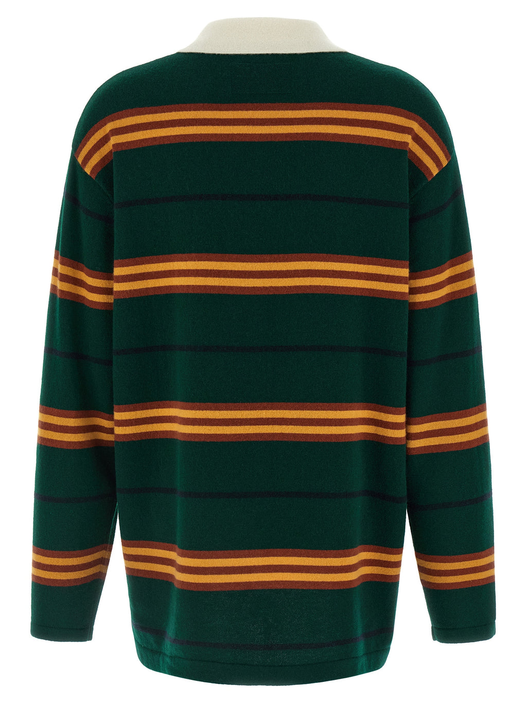 Bicolor Cashmere Polo Shirt