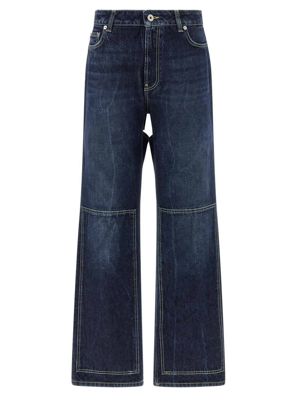 Blue Cotton Jeans Denim