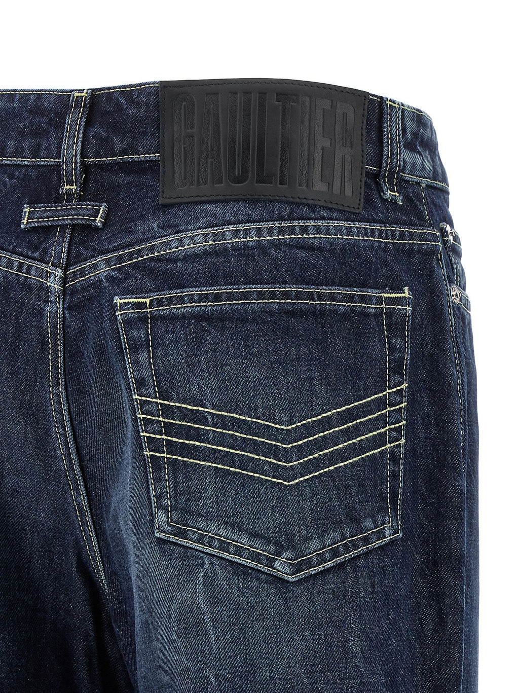 Blue Cotton Jeans Denim