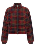 Bordeaux Cotton Full-Length Jacket