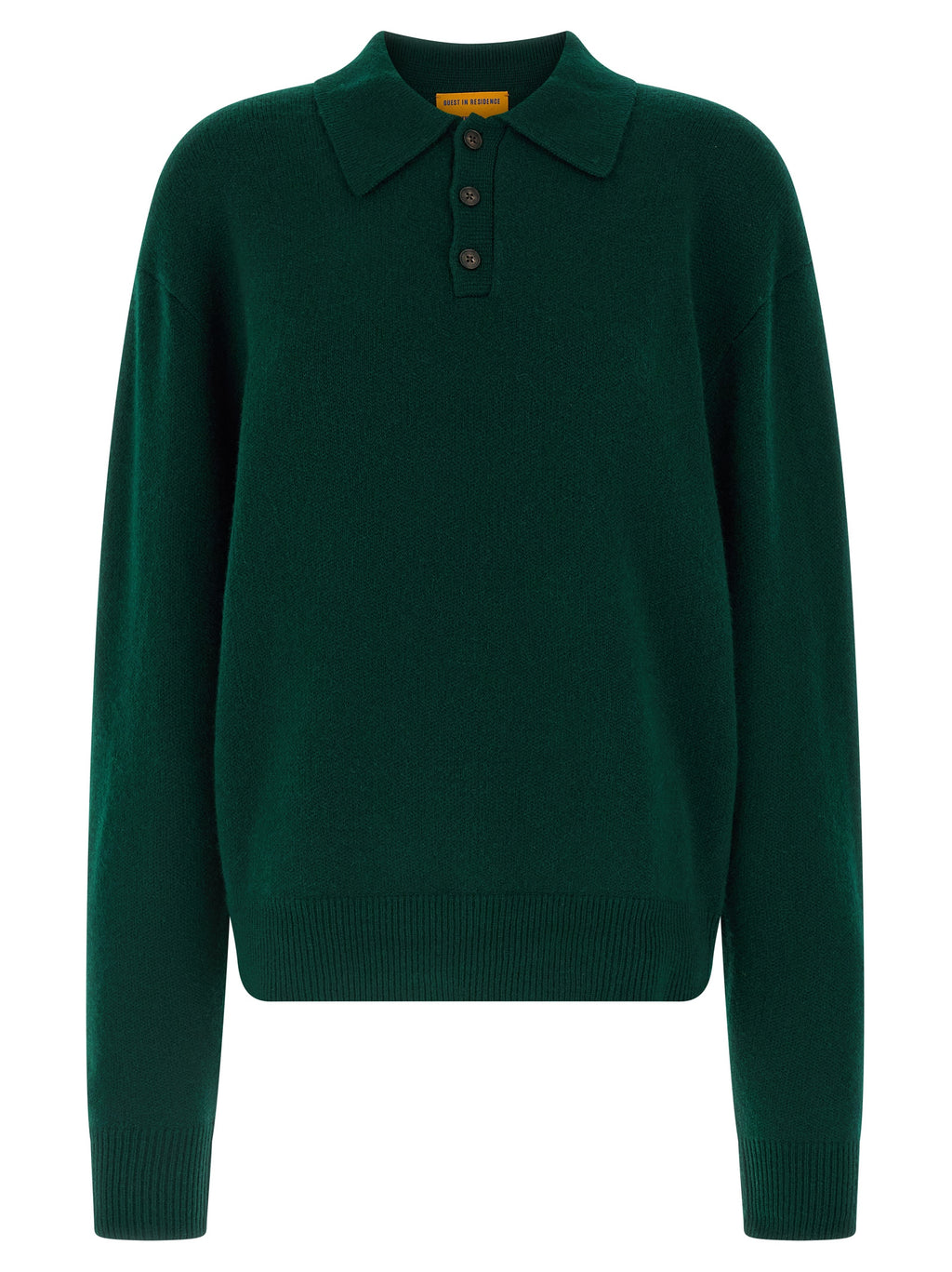 Bicolor Cashmere Polo Shirt