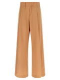 Multicolor Cotton Casual Pants