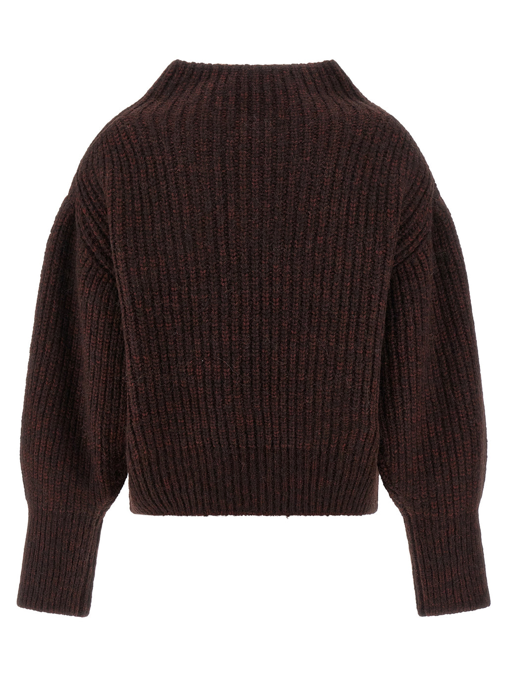 Bordeaux Wool Cardigan