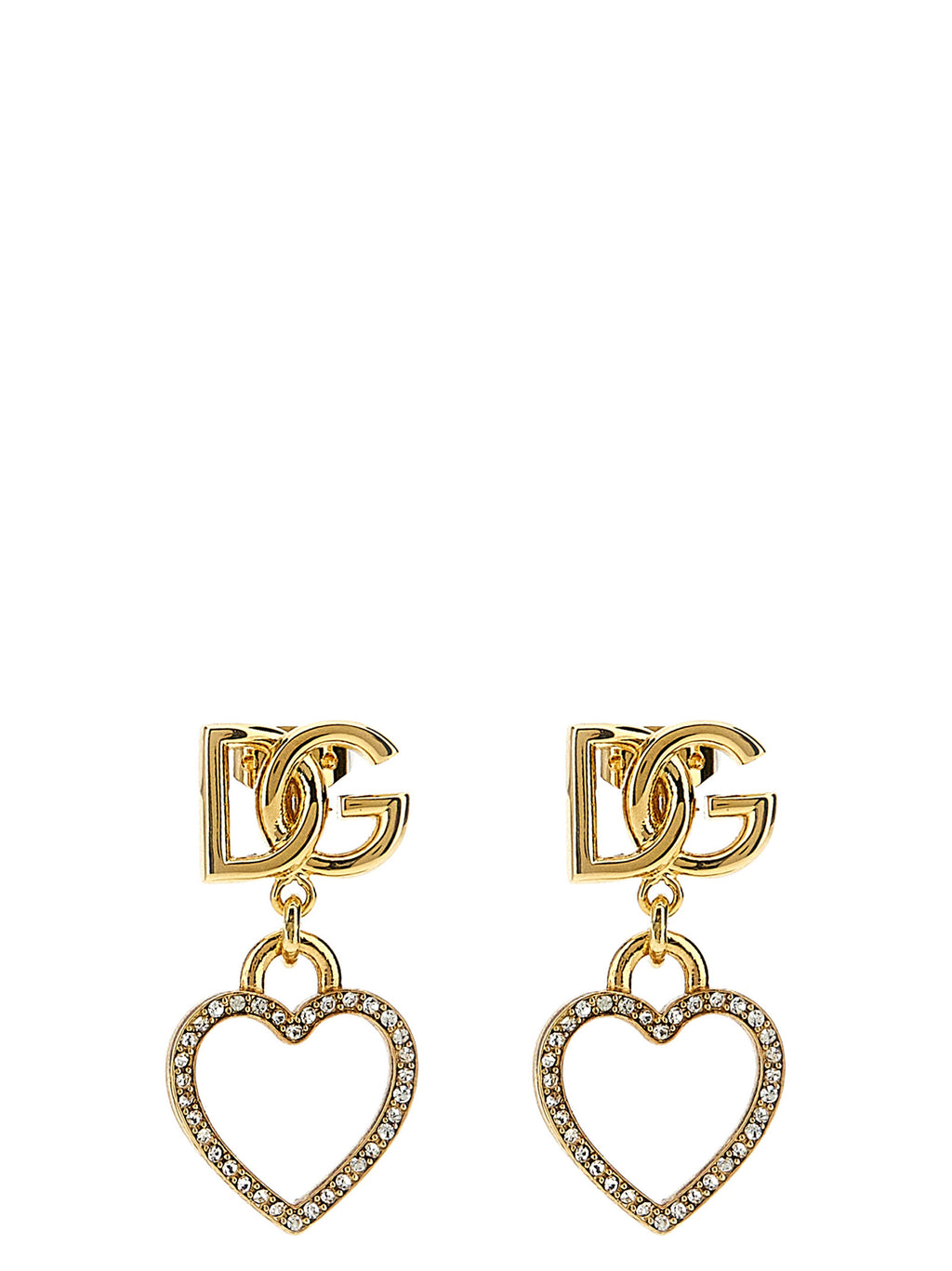 Gold Brass Earrings
