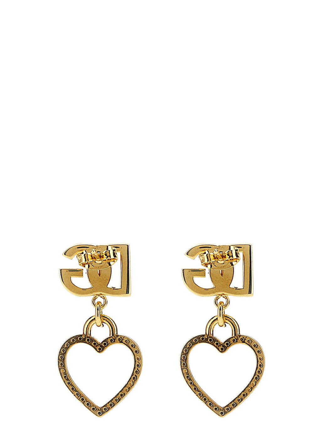 Gold Brass Earrings