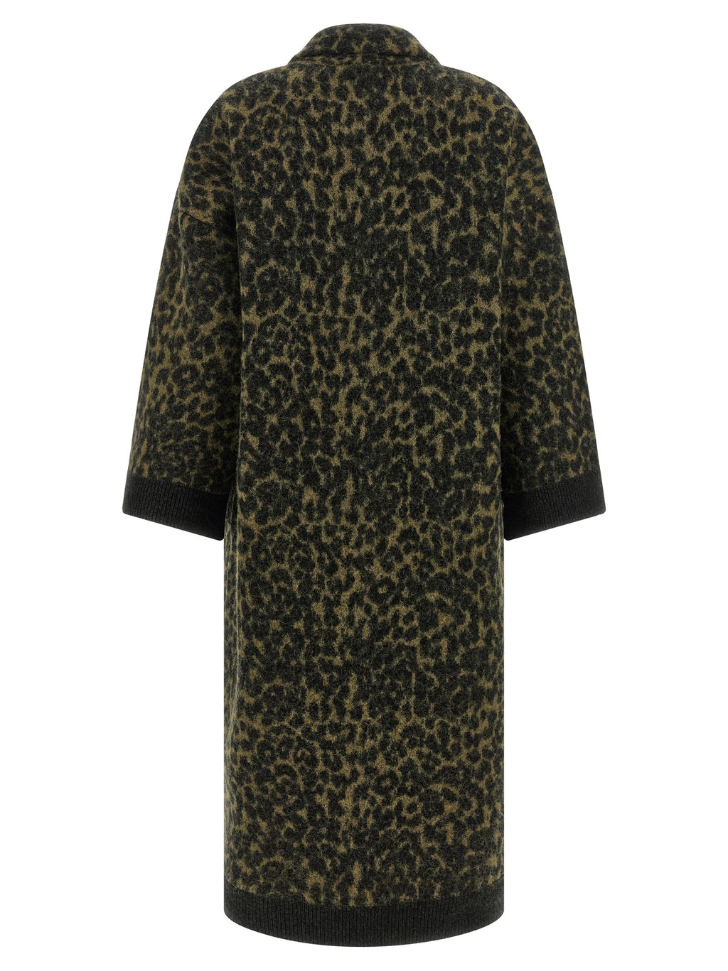 Bicolor Wool Coat
