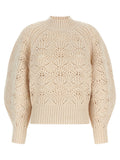Beige Wool Cardigan