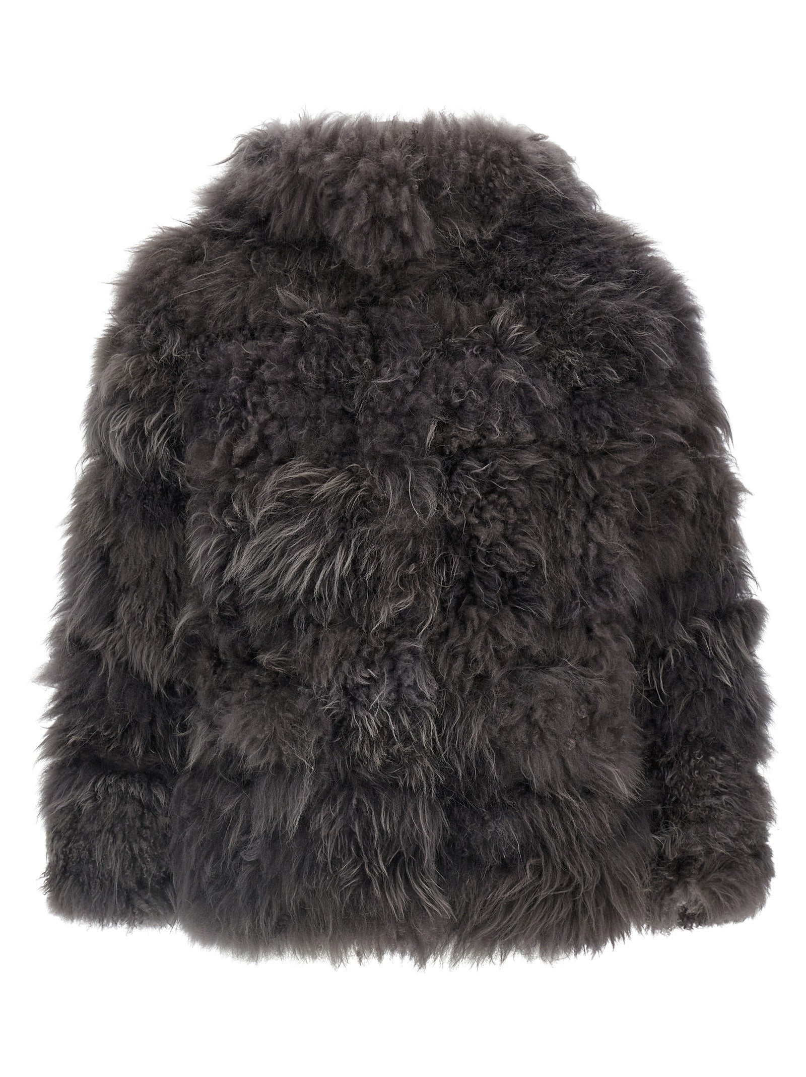 Gray Fur Coat