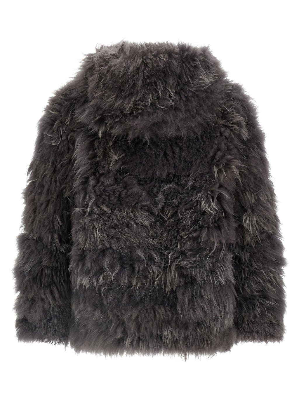 Gray Fur Coat