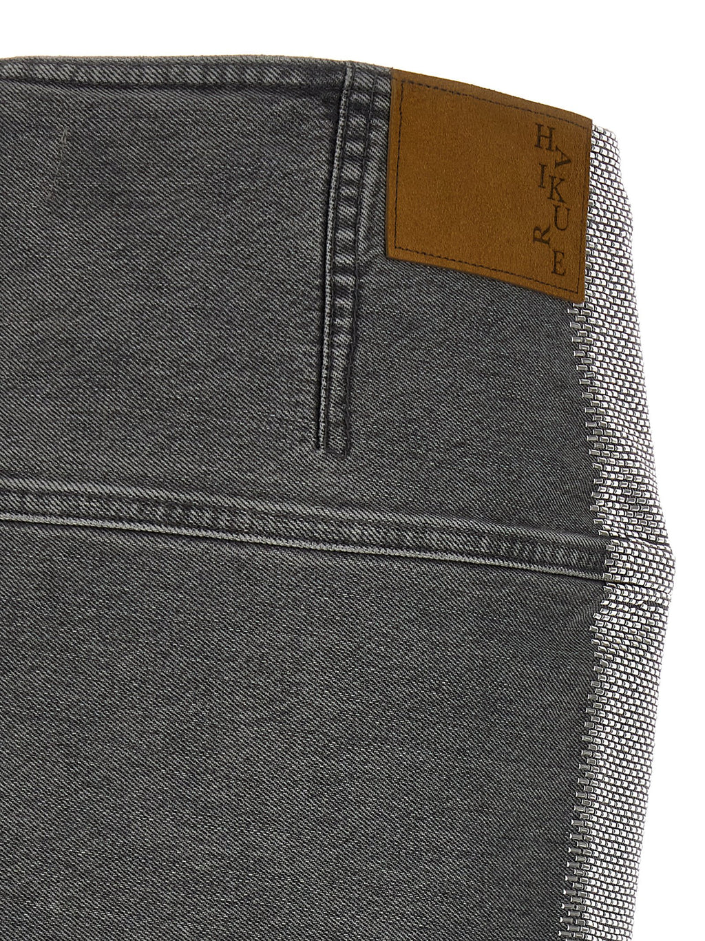 Gray Cotton Long Skirt