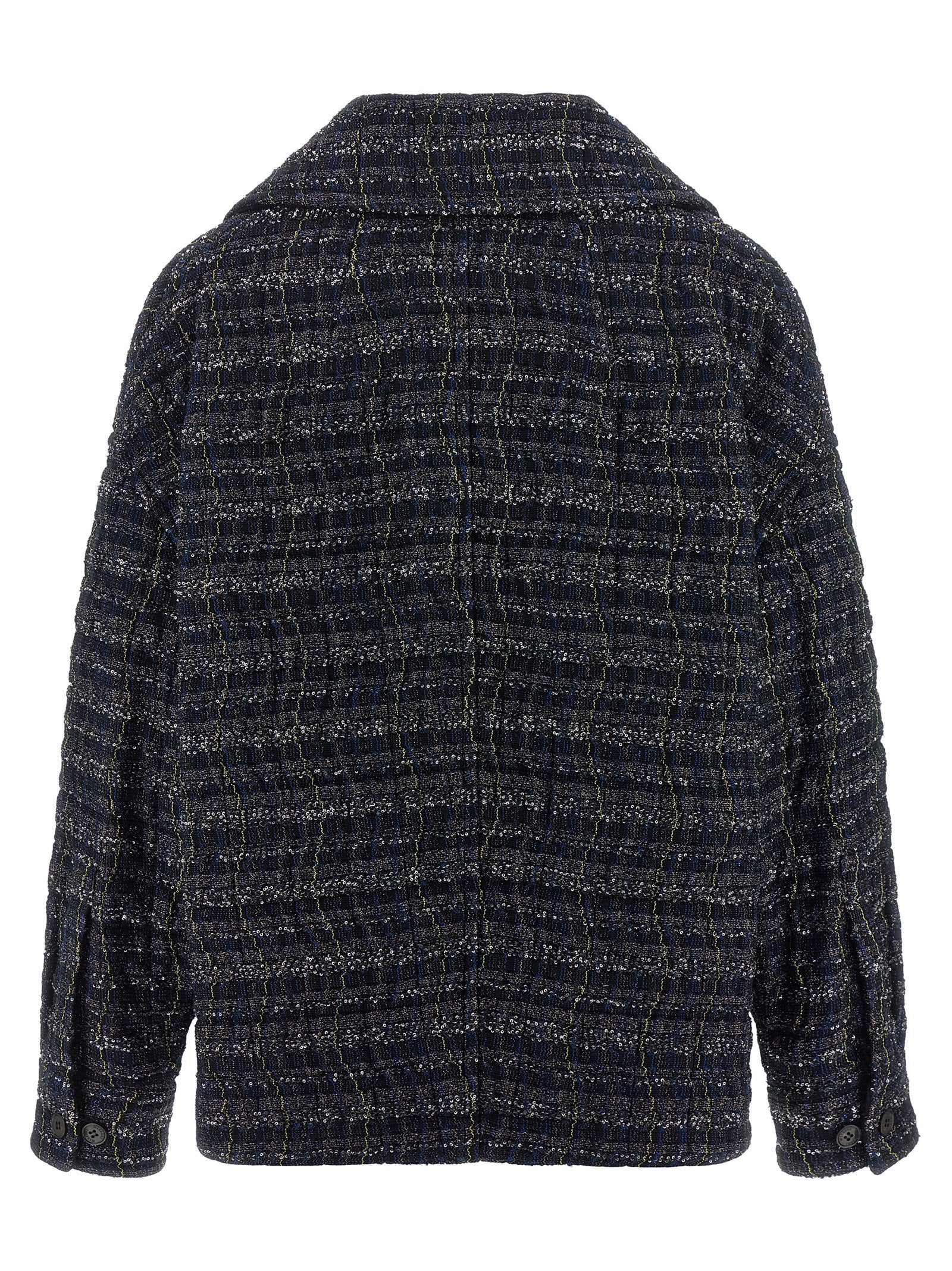Blue Viscose Coat
