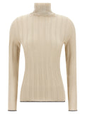 Fabiana Filippi Gold Viscose Cardigan