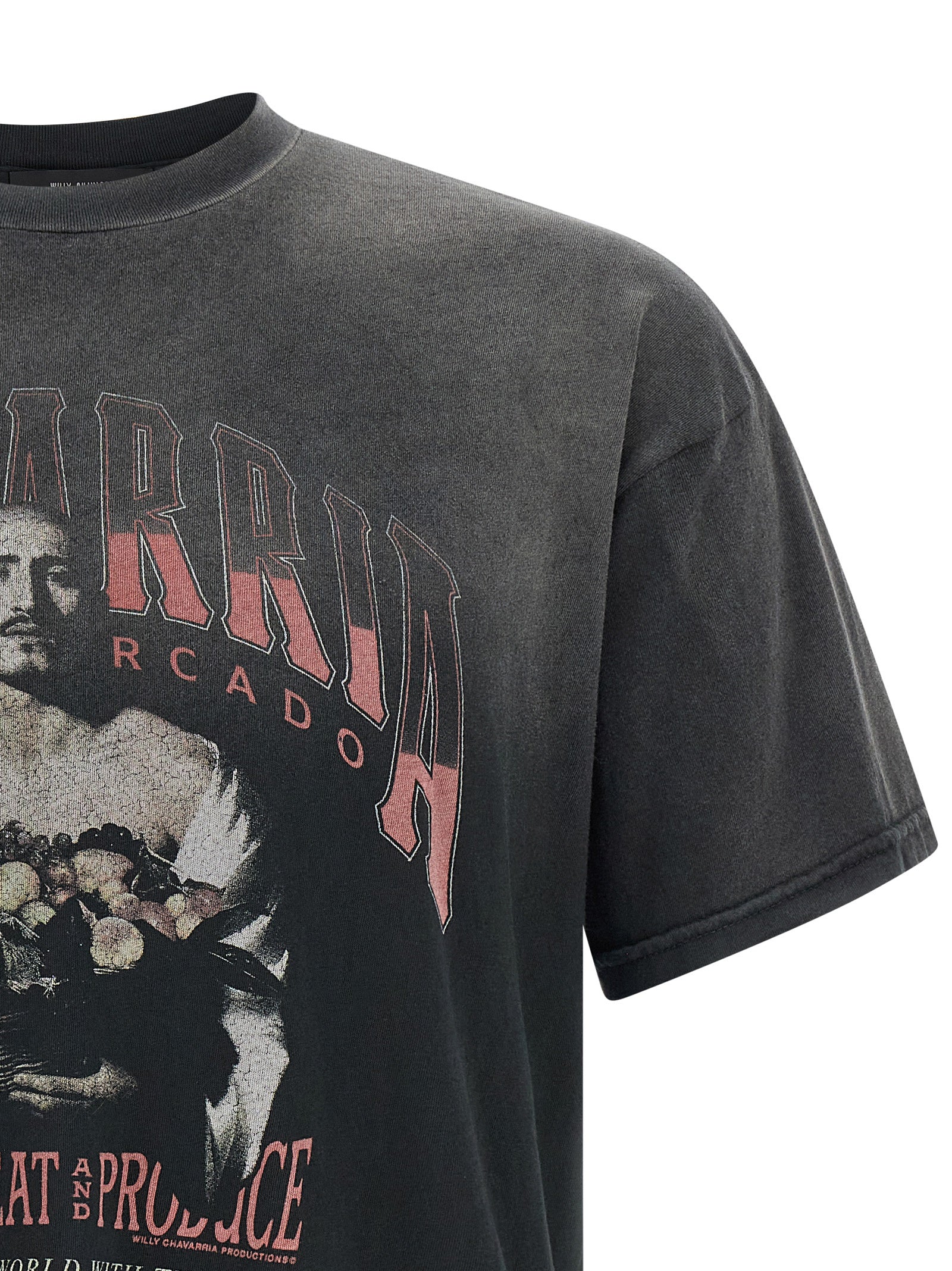 Black Cotton T-Shirt