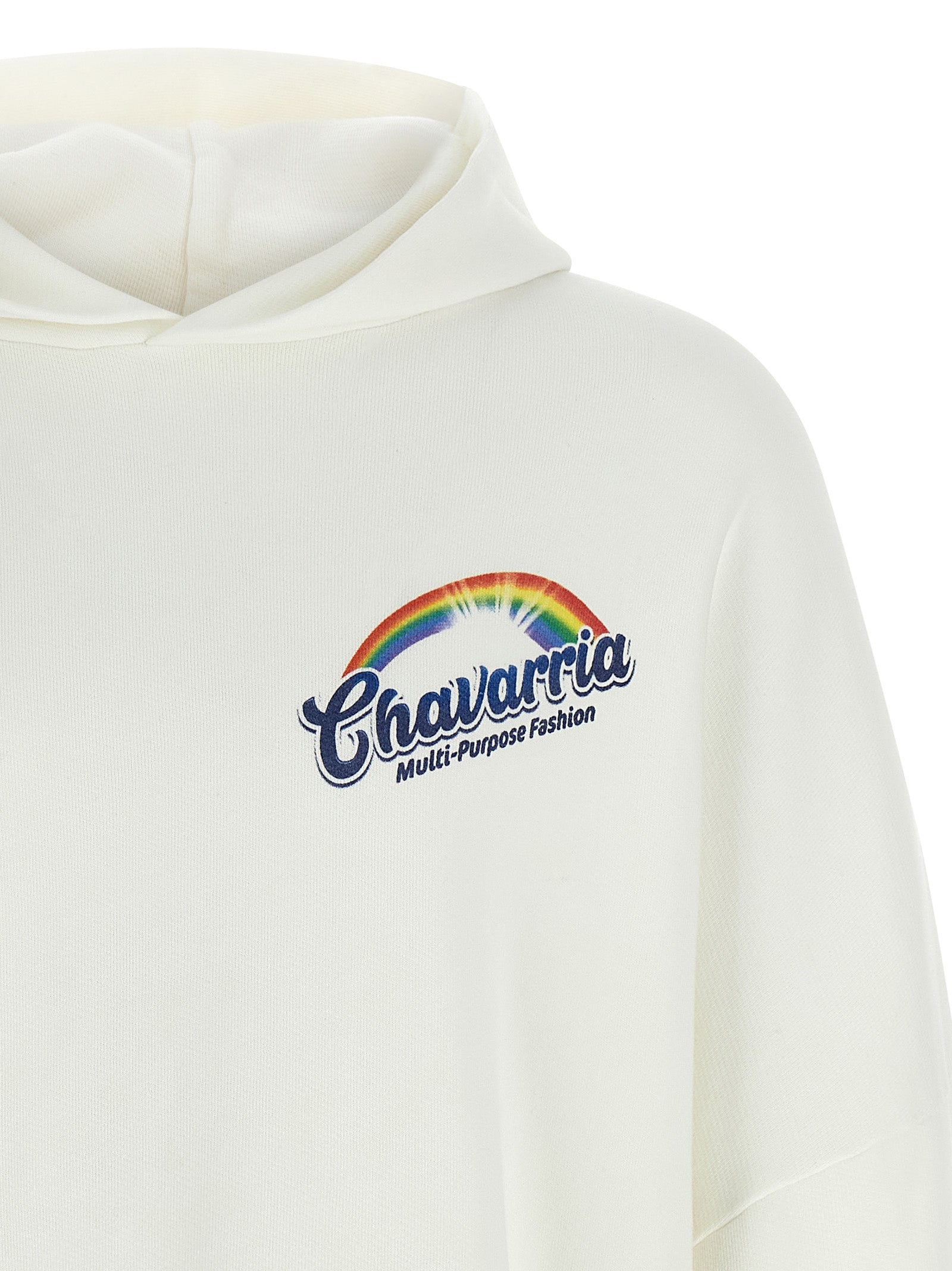 White Cotton Sweatshirt