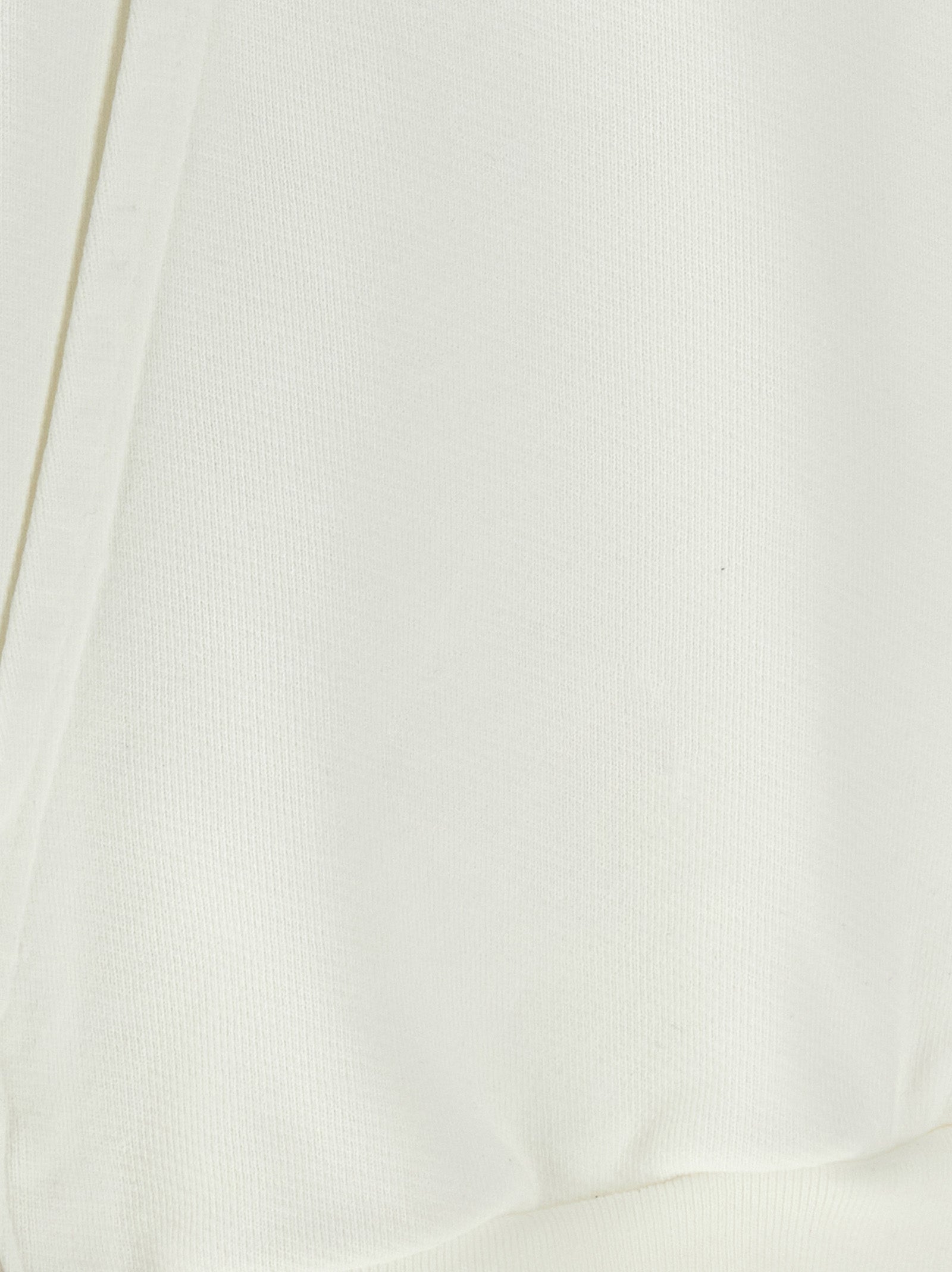 White Cotton Sweatshirt