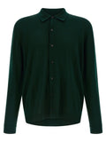 Bicolor Merino Wool Cardigan