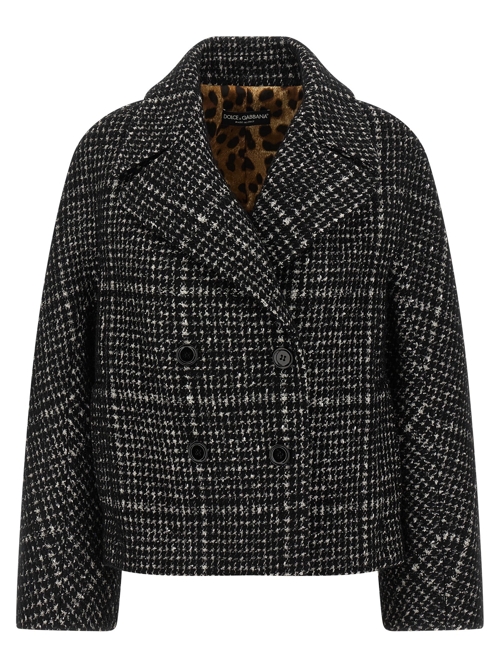 Bicolor Cotton Coat