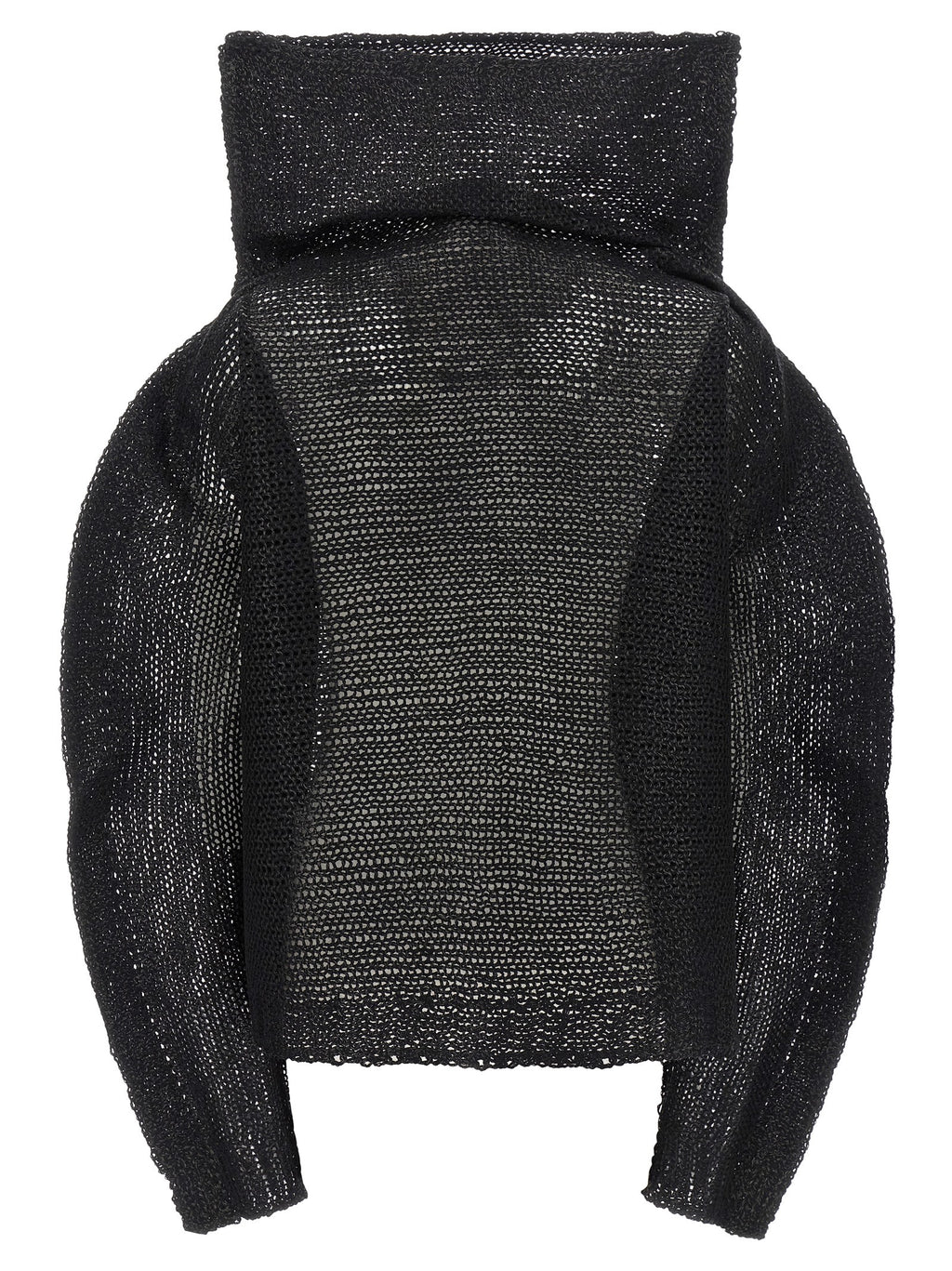 Black Wool Sweatshirt