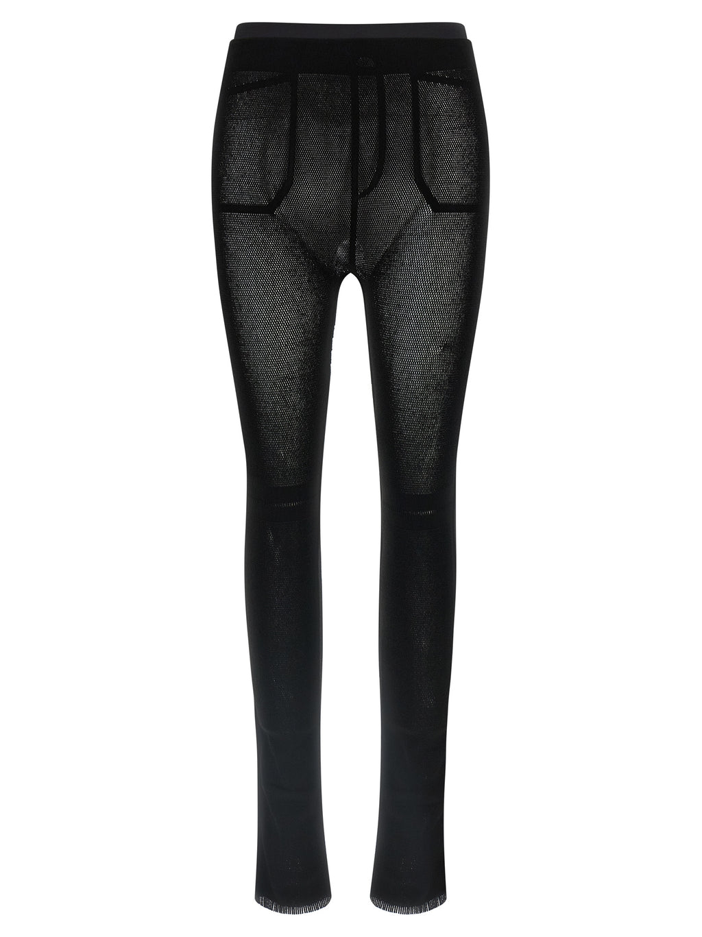 Black Nylon Leggings