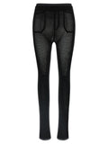 Black Nylon Leggings