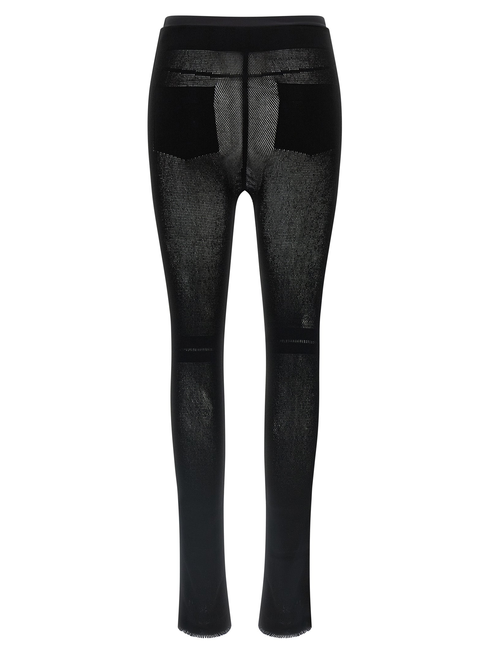 Black Nylon Leggings