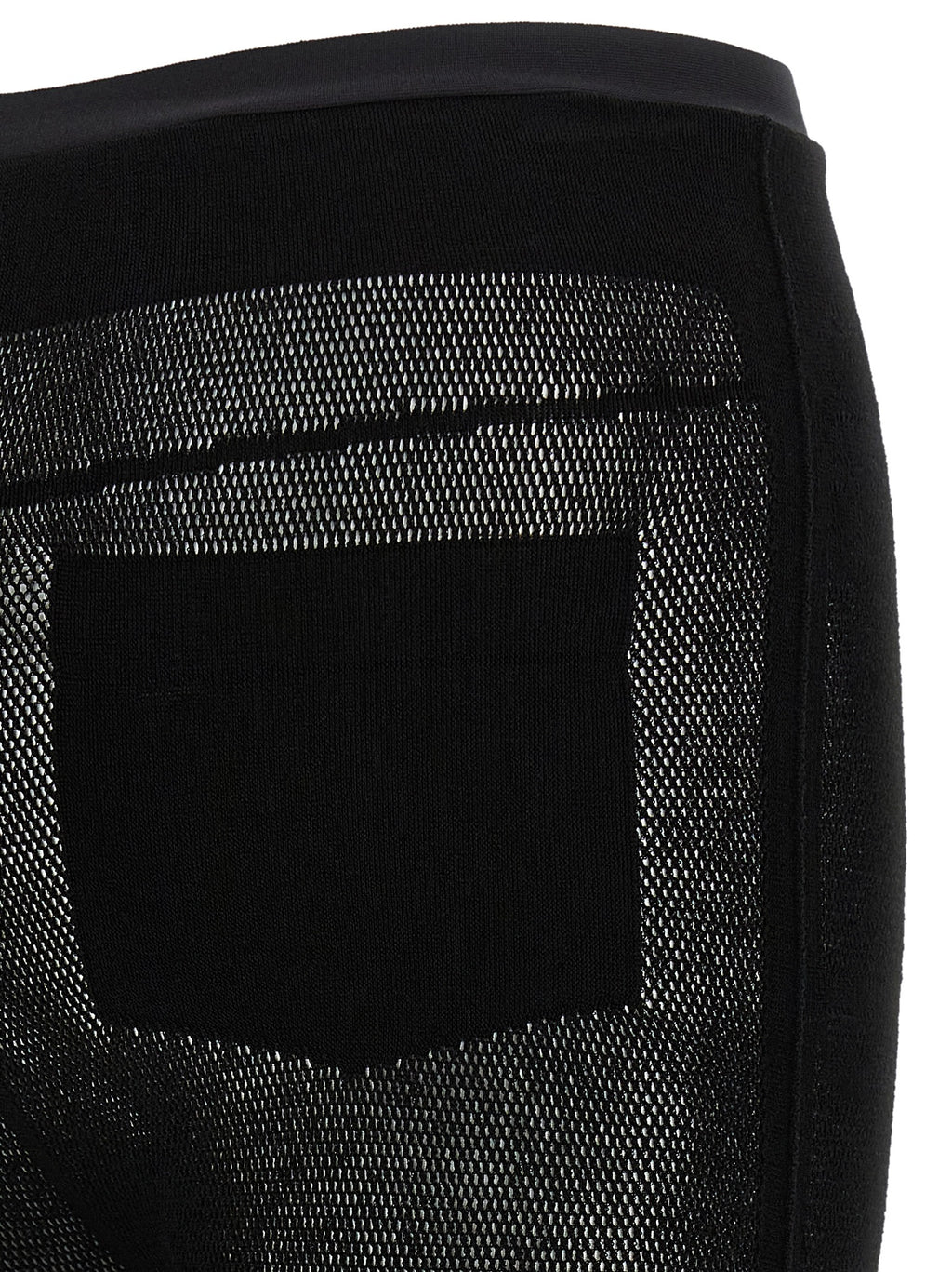 Black Nylon Leggings