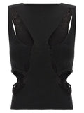 Black Wool Tank Tops