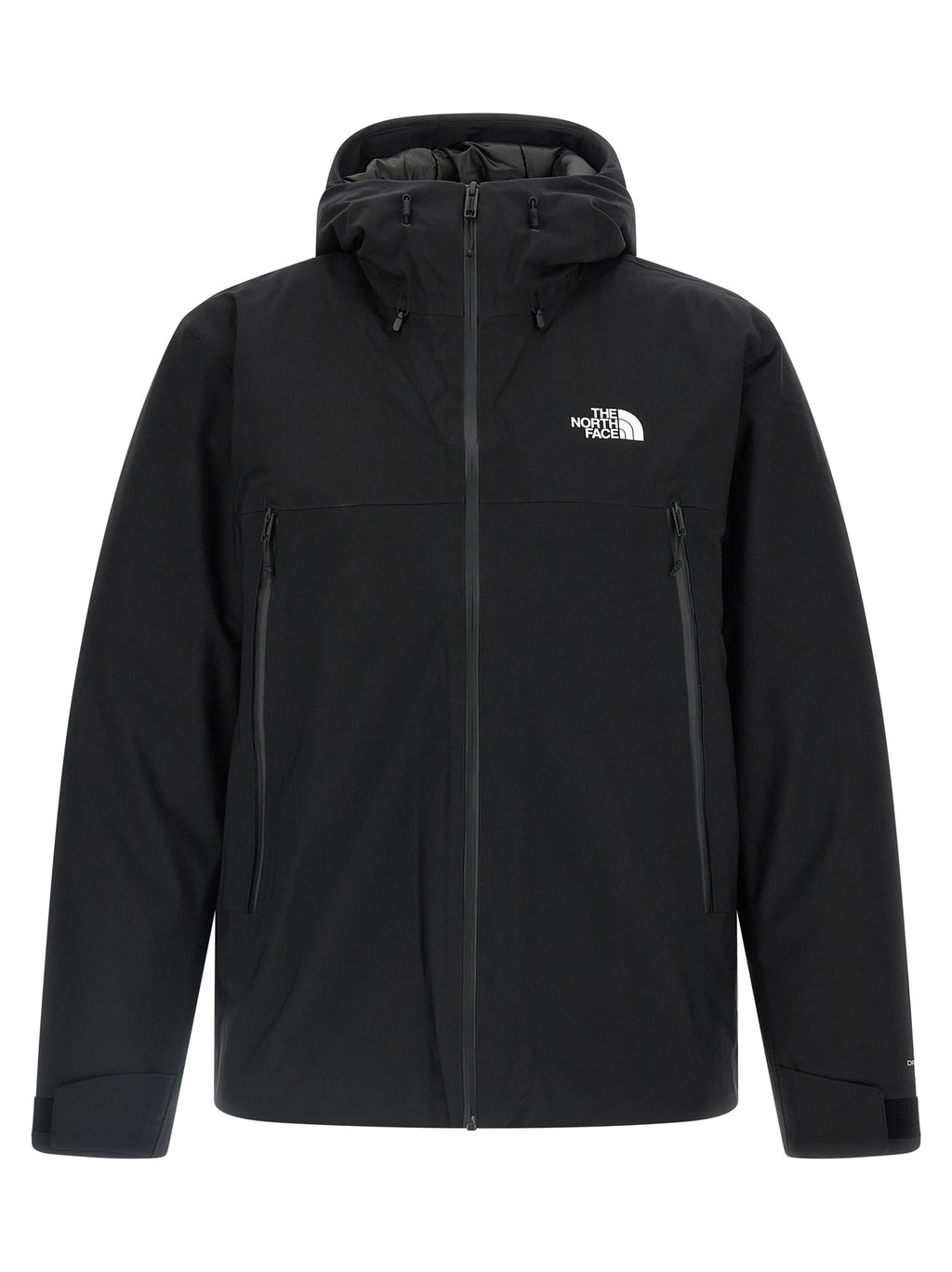 Black Polyester Parka
