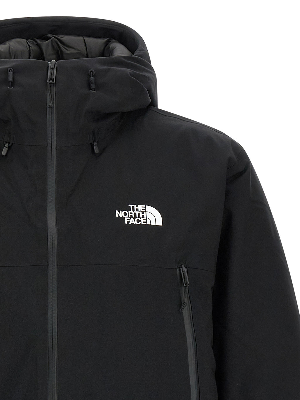 Black Polyester Parka