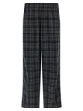Gray Wool Casual Pants