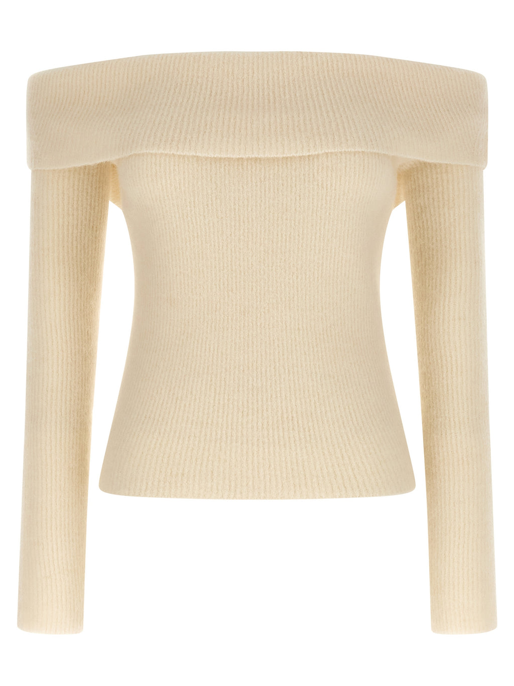White Wool Cardigan