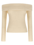 White Wool Cardigan