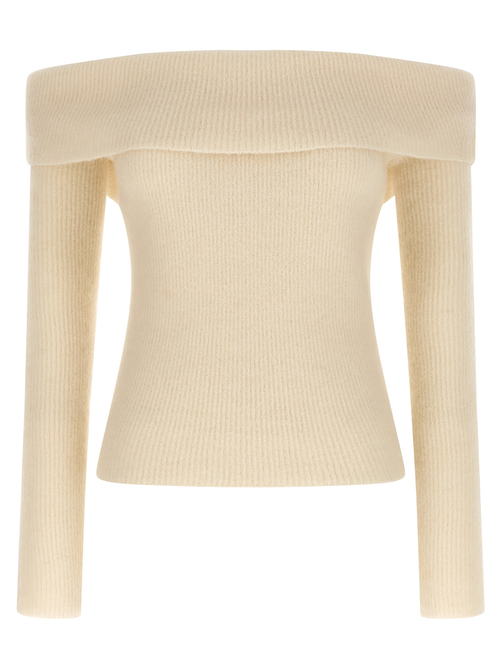 White Wool Cardigan