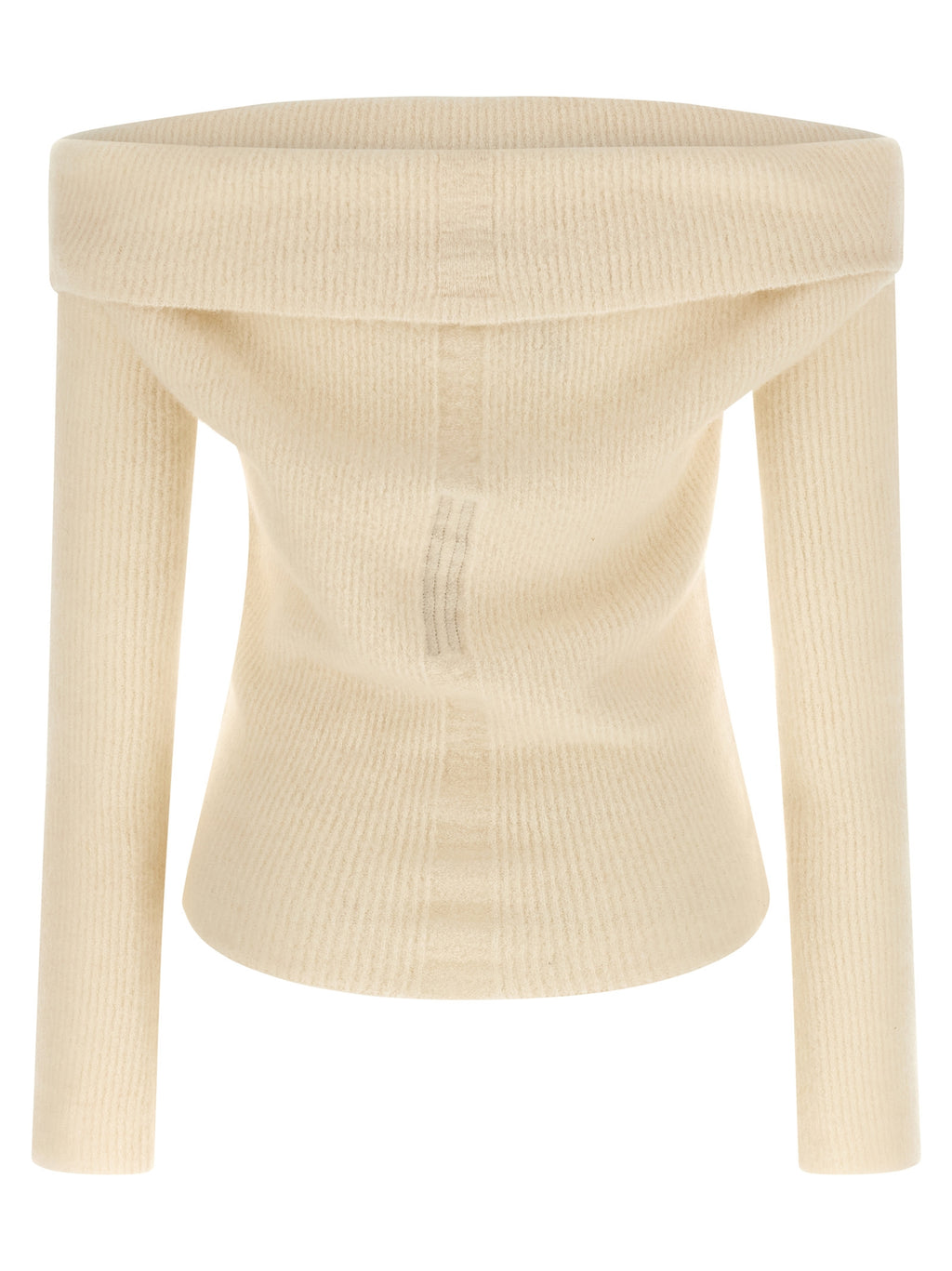White Wool Cardigan