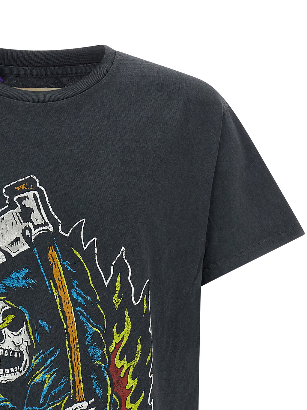 Gray Cotton T-Shirt