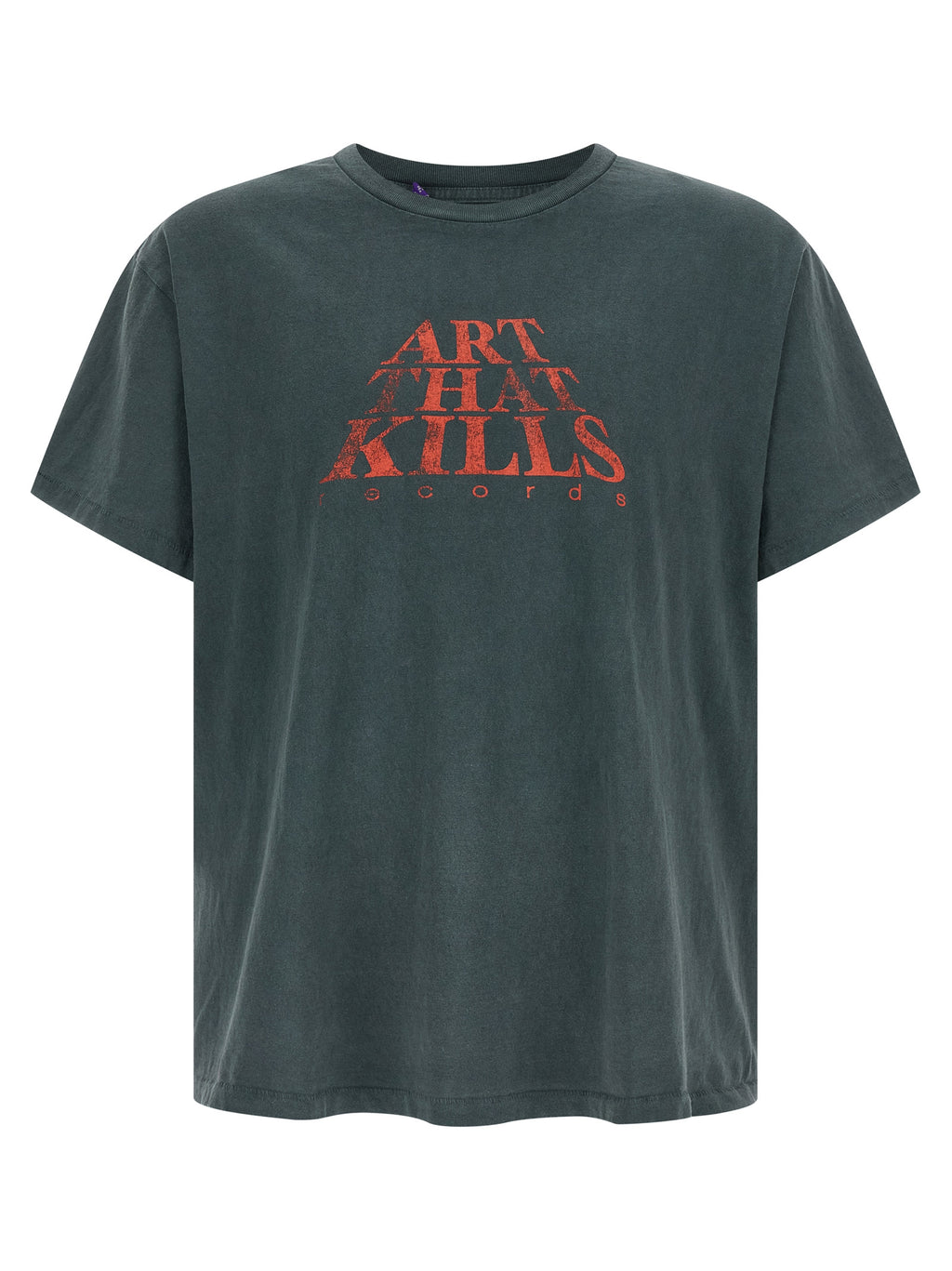 Gray Cotton T-Shirt