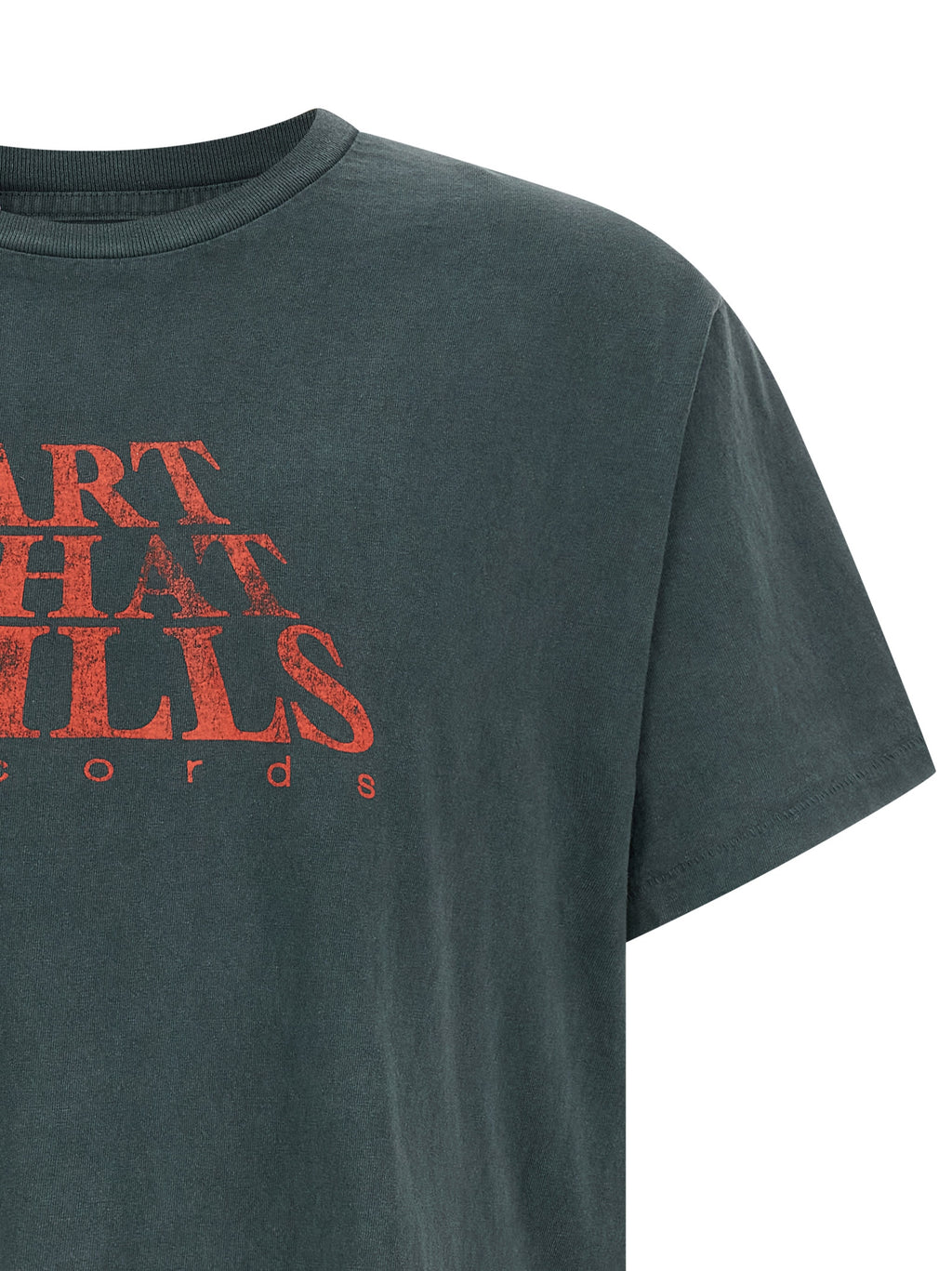 Gray Cotton T-Shirt