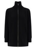 Black Wool Short Dress