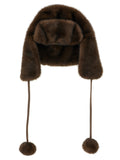 Brown Polyamide Ear Muffs