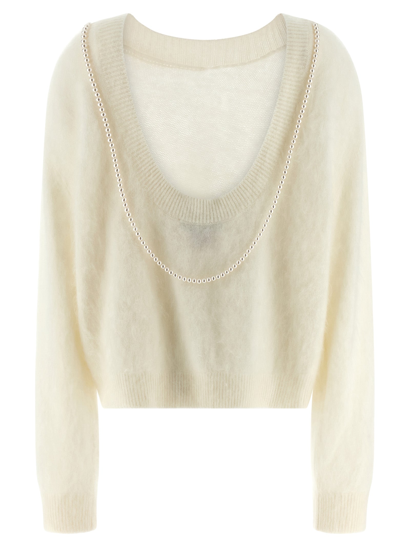 White Cashmere Cardigan