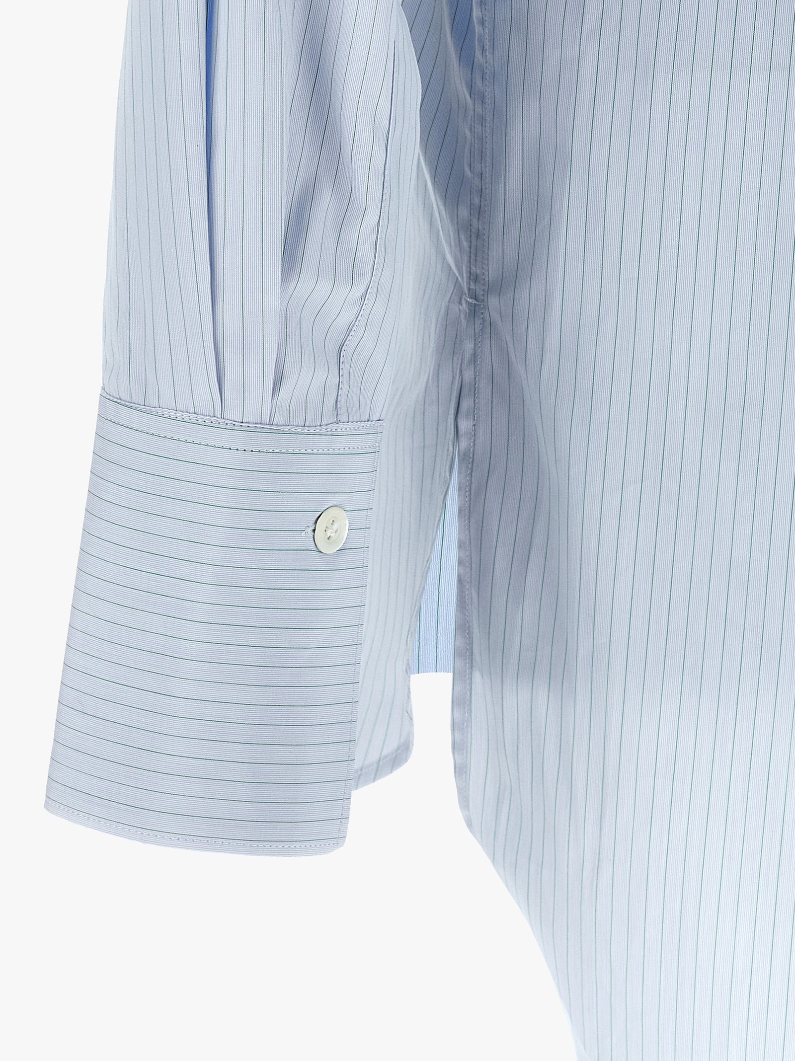 Blue Cotton Blouse
