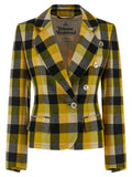 Bicolor Virgin Wool Blazer