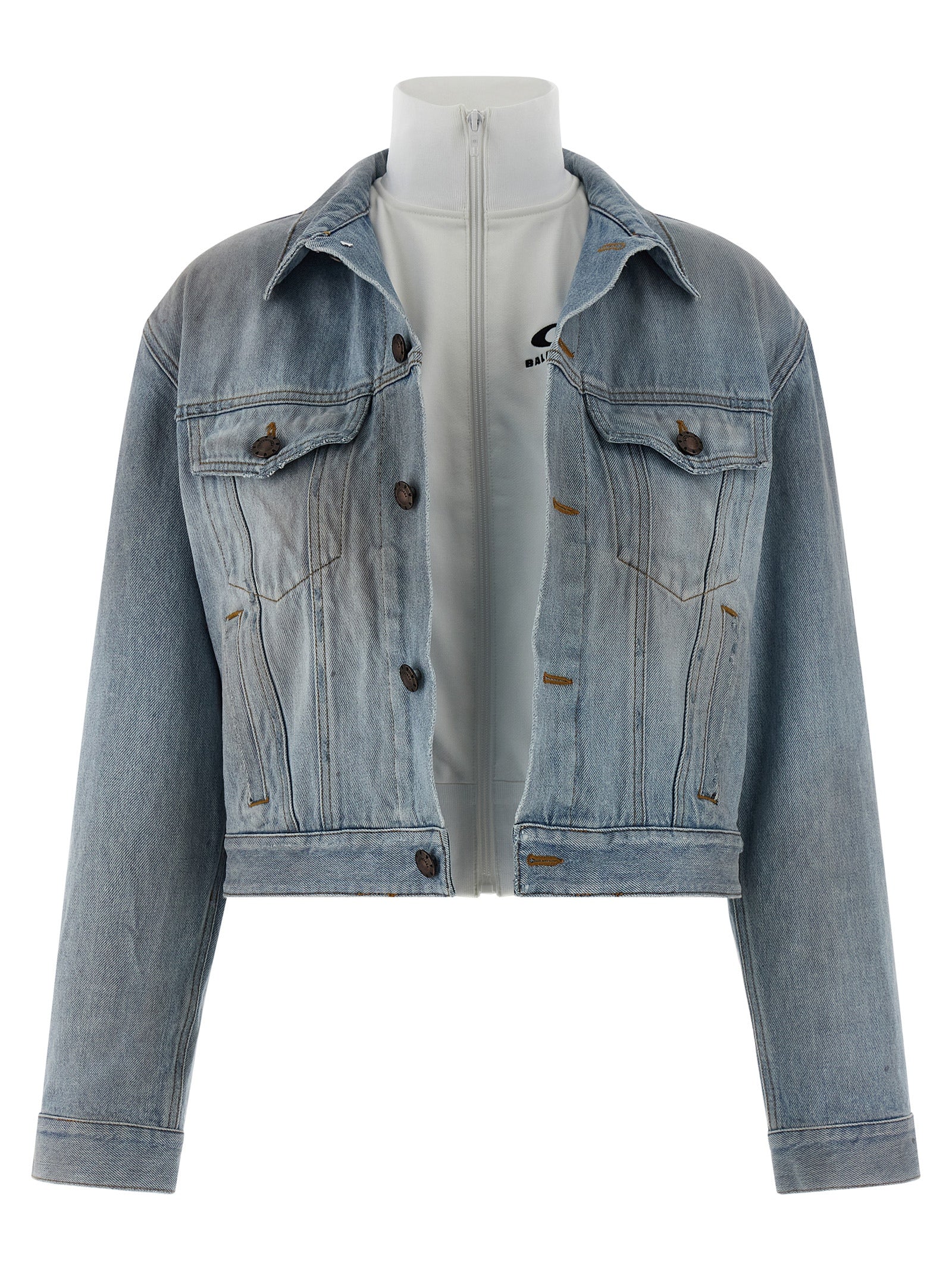 Blue Cotton Denim Jacket